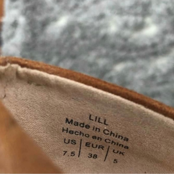 Mix No. 6 brown suede heels - Picture 3 of 4